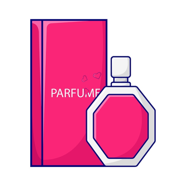 Ilustración de perfume