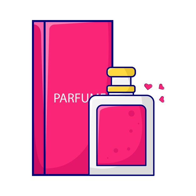 Vector ilustración de perfume