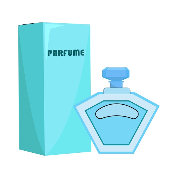 Ilustración de perfume