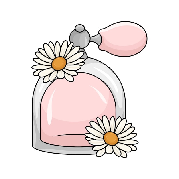 Ilustración de perfume