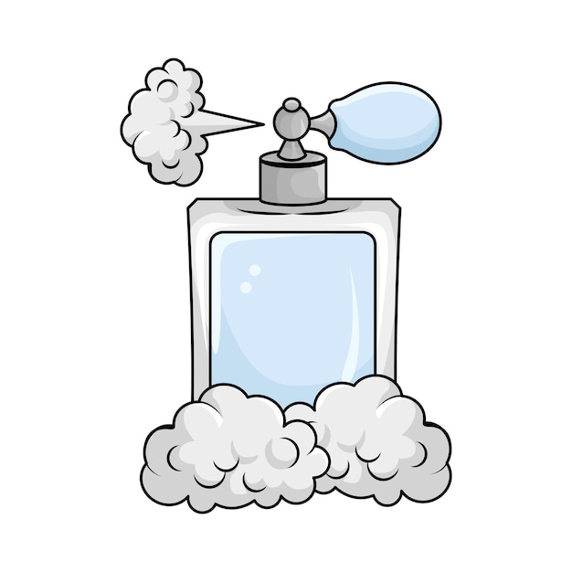 Ilustración de perfume