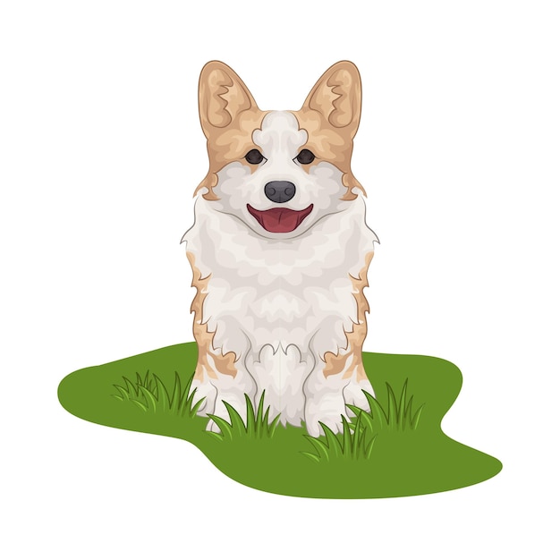 Ilustración de un perro