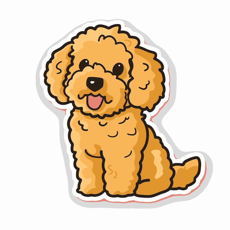 Vector ilustración de un perro