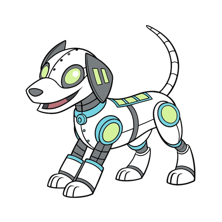 Vector ilustración de un personaje de dibujos animados como un nft para el arte digital