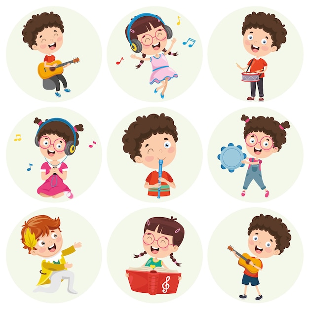 Ilustración de personaje de dibujos animados