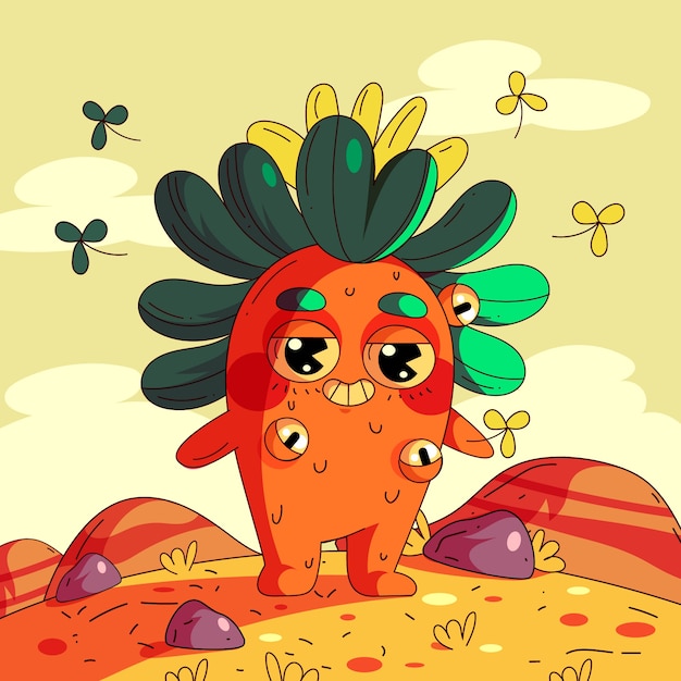 Ilustración del personaje Frailejón