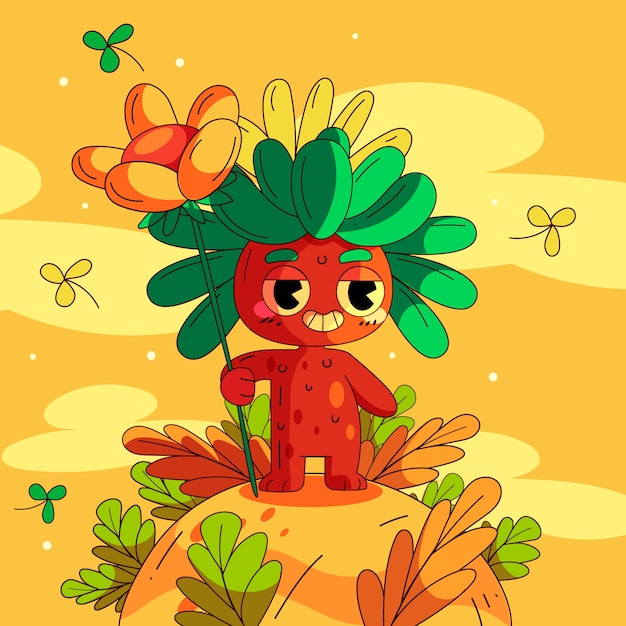 Ilustración del personaje Frailejón
