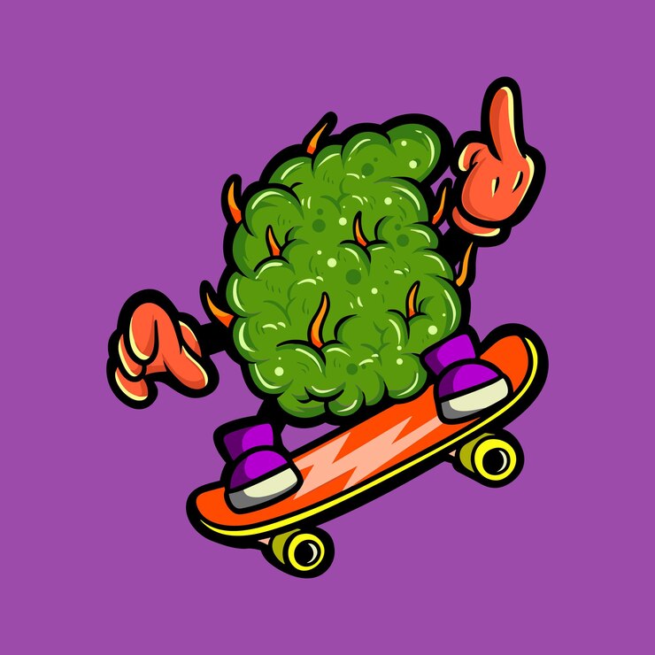Vector ilustración de un personaje pegajoso que hace varias cosas