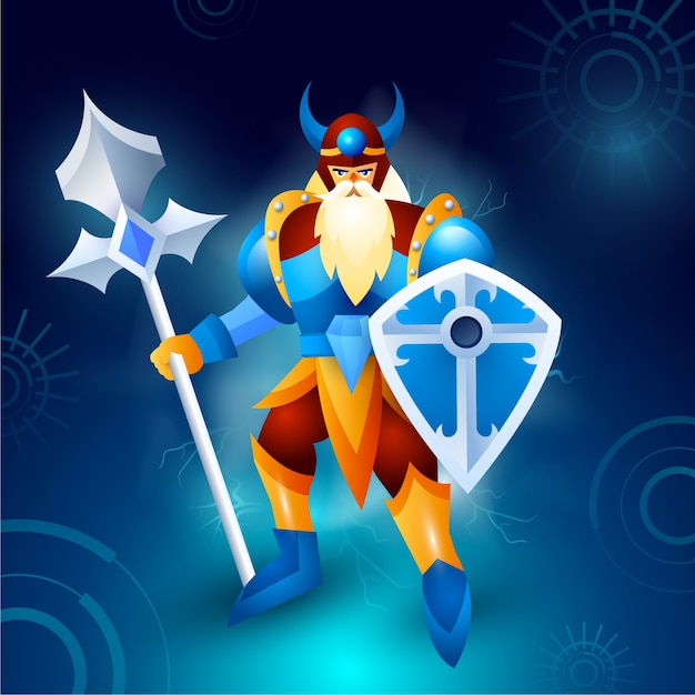 Ilustración de personajes de videojuegos