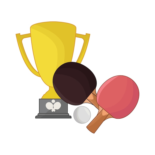 Ilustración del ping-pong