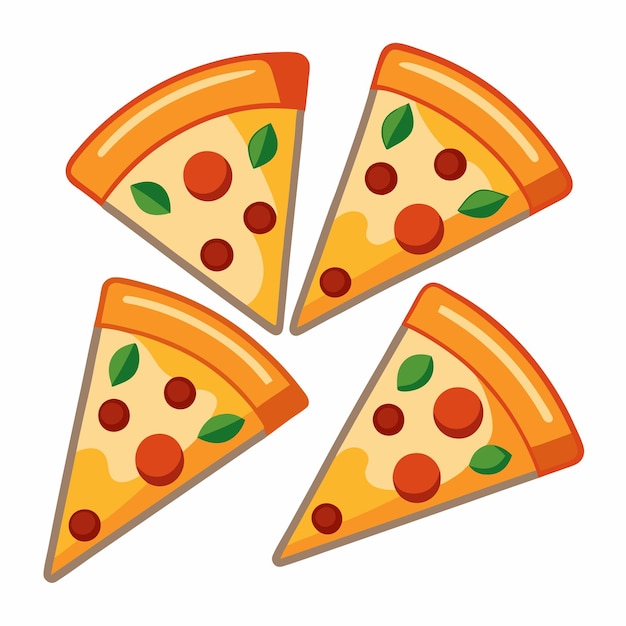 Ilustración de Pizza Slice
