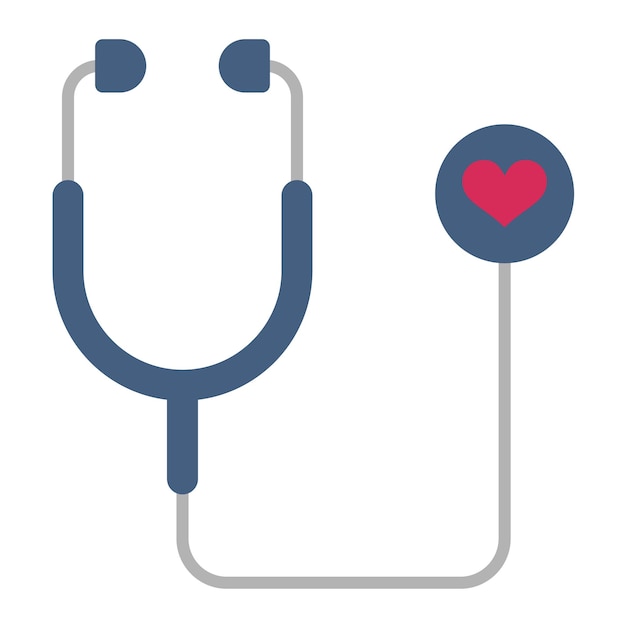 Ilustración plana de chequeo médico gratuito