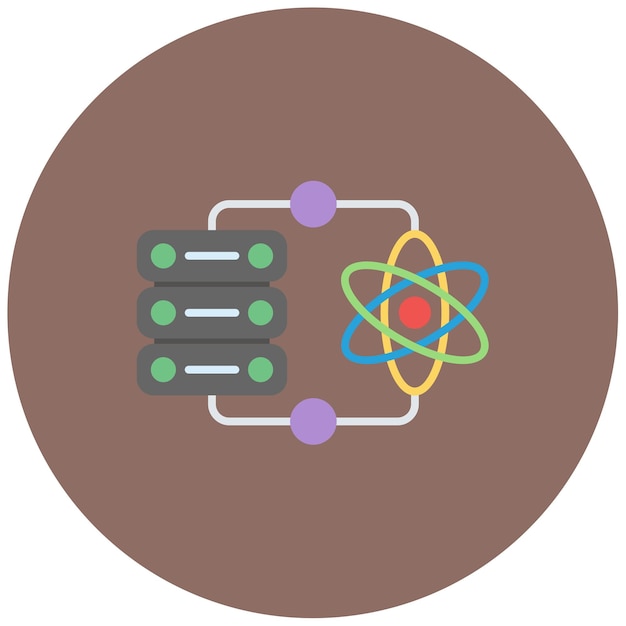 Ilustración plana de la ciencia de datos