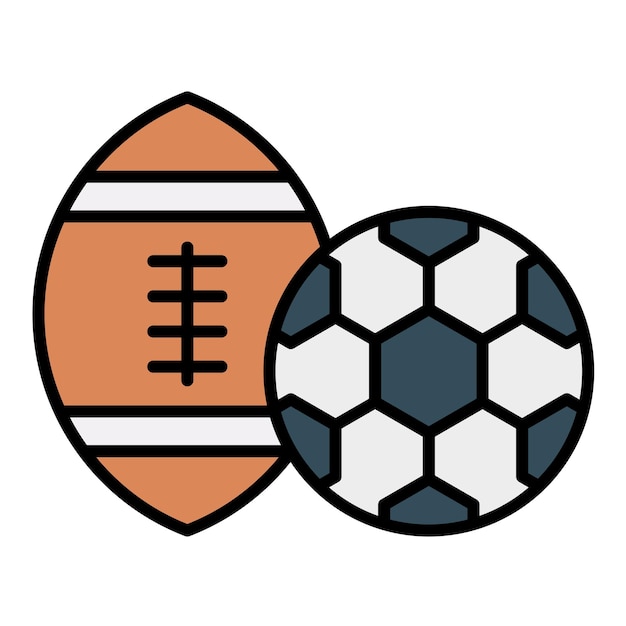 Ilustración plana deportiva