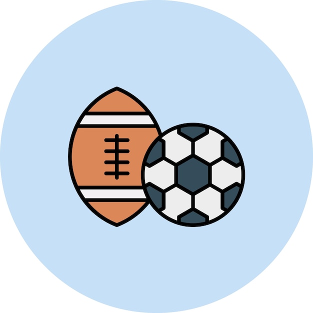 Ilustración plana deportiva