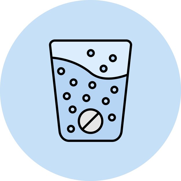 Ilustración plana efervescente