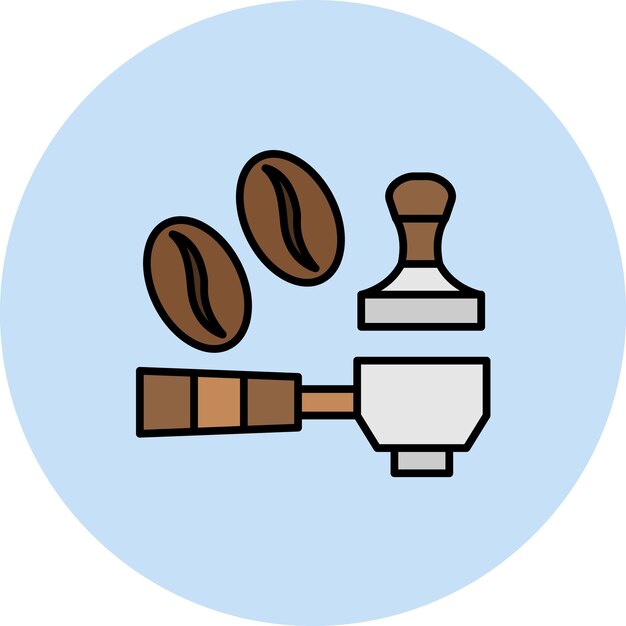Ilustración plana del filtro portátil