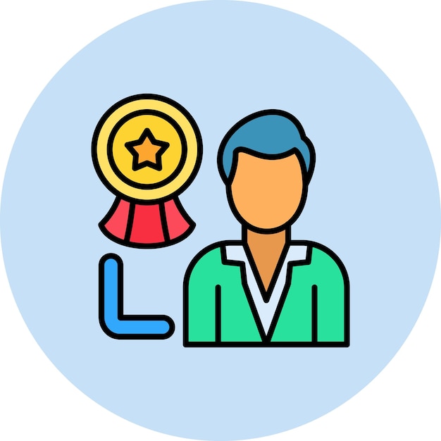 Ilustración plana de formación para gerentes