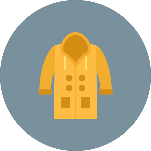 Ilustración plana impermeable