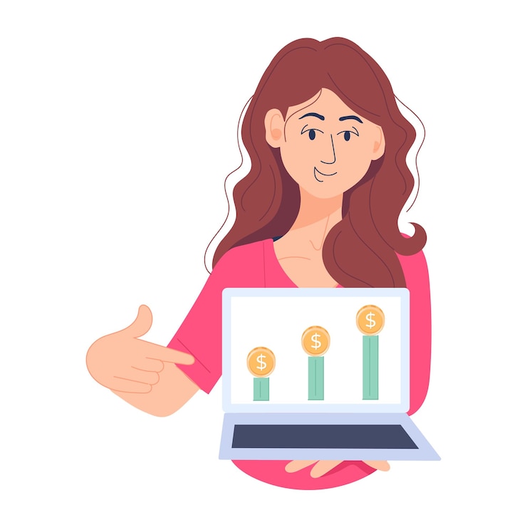 Vector ilustración plana de moda de empleado de oficina