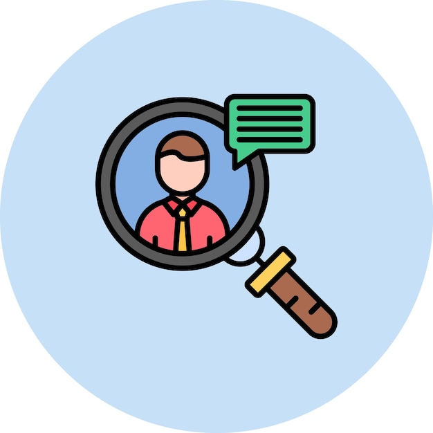 Ilustración plana del rendimiento del empleo