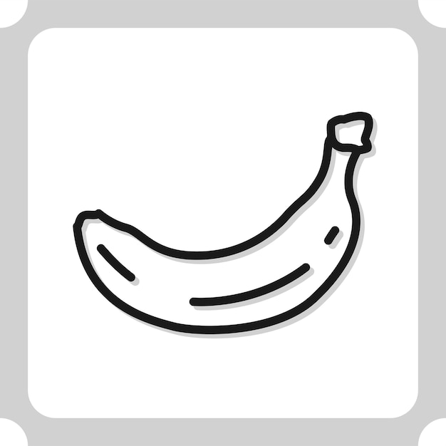 Ilustración plana en un tema de plátano