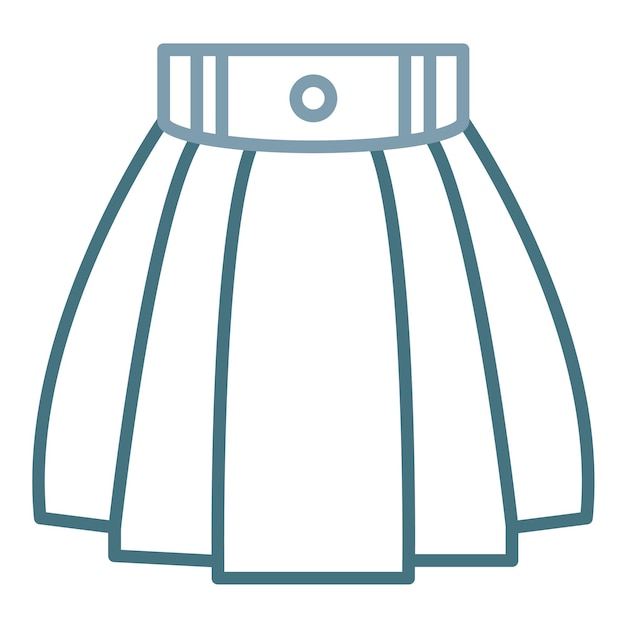 Ilustración plana de la tendencia de la moda