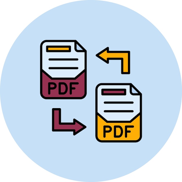 Ilustración plana de transferencia de archivos