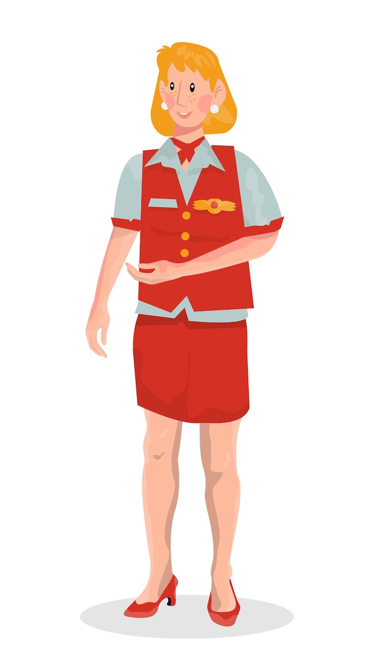 Vector ilustración plana vectorial de recepcionista con cliente sobre un fondo blanco aislado