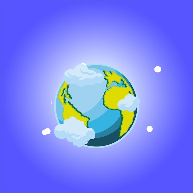 Ilustración de planetas vectoriales coloridos en formato EPS 4