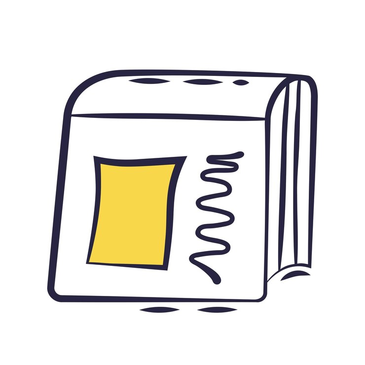 Vector ilustración del planificador. cuaderno con tareas marcadas. concepto de gestión del tiempo.