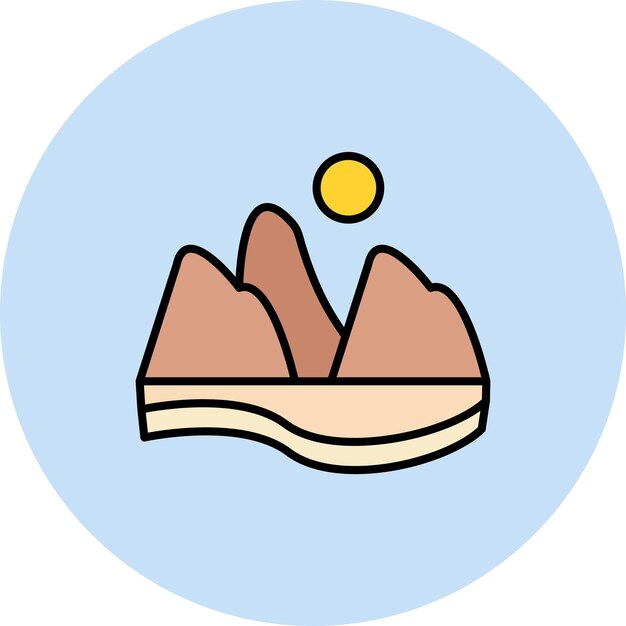 Ilustración del plano de las dunas