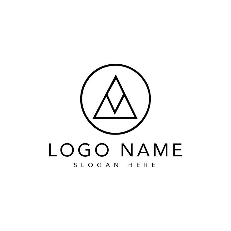 Vector ilustración de la plantilla de diseño del logotipo de una tienda de moda moderna