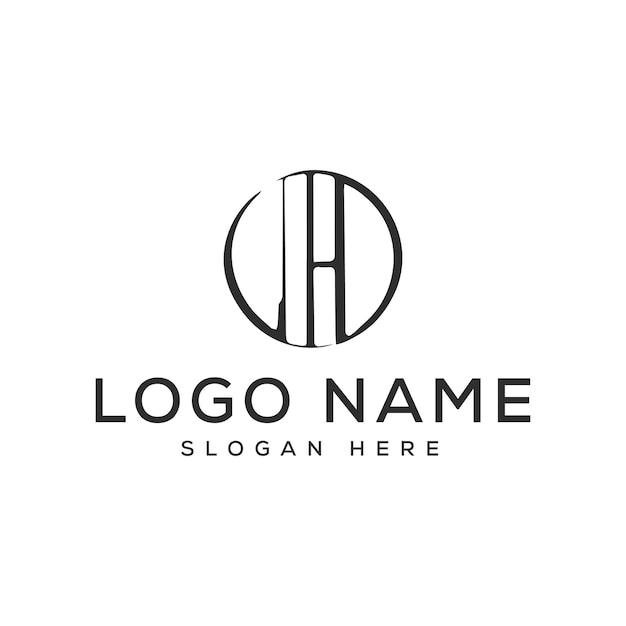 Ilustración de la plantilla de diseño del logotipo de una tienda de moda moderna