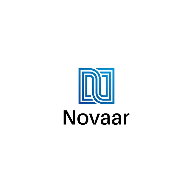 Ilustración de la plantilla del logotipo editable de la letra inicial N Vector