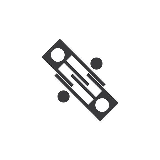 Ilustración de la plantilla vectorial del logotipo de tecnología empresarial