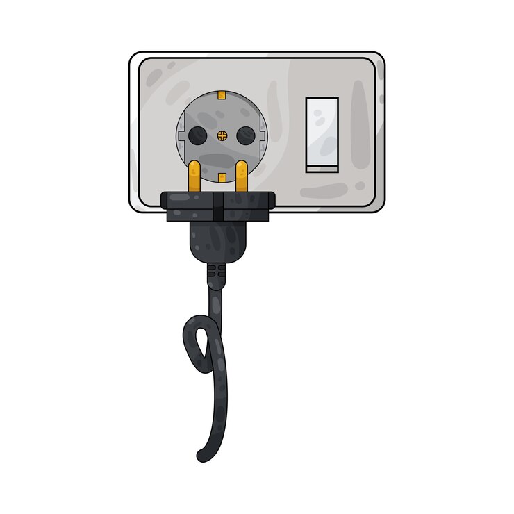 Vector ilustración plugado