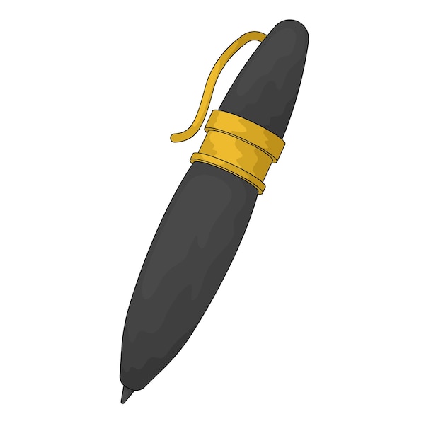 Ilustración de pluma