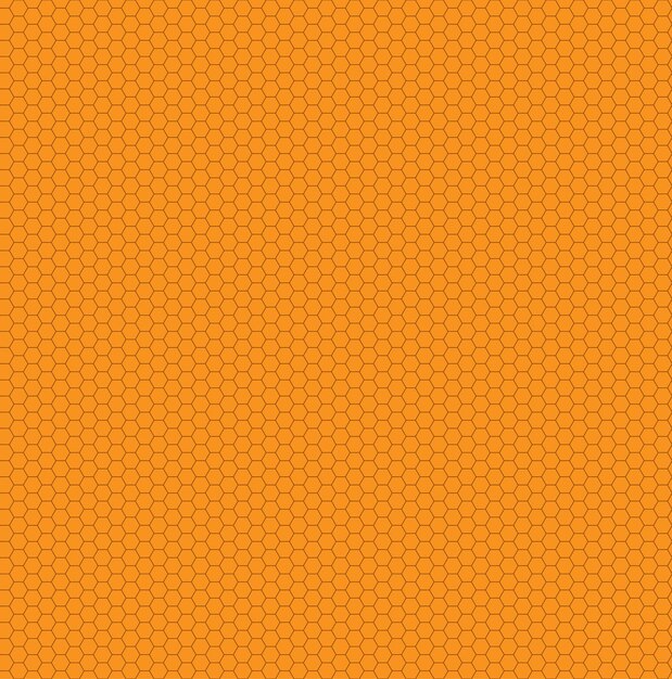 Ilustración de las poblaciones de patrón de miel vectorial de panal
