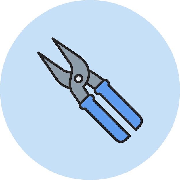Ilustración de los podadores planos