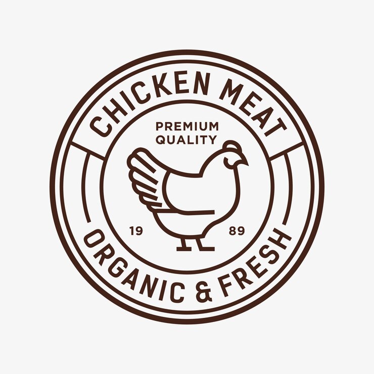 Vector ilustración de pollo vector logo