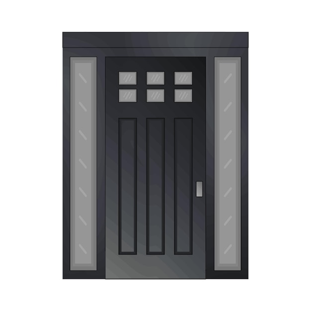 Ilustración de la puerta