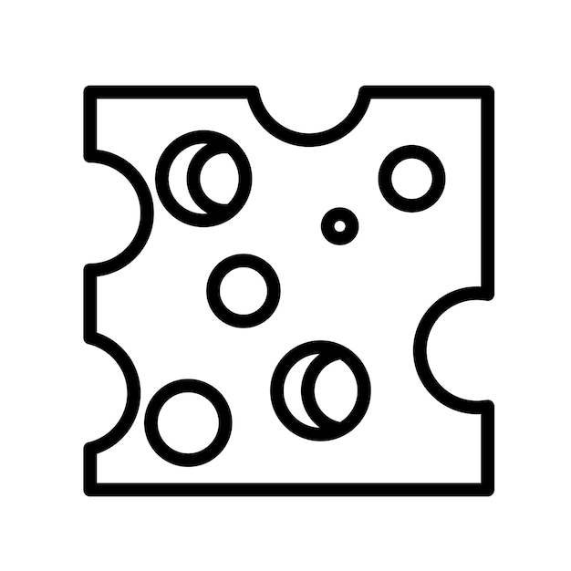 Ilustración de queso