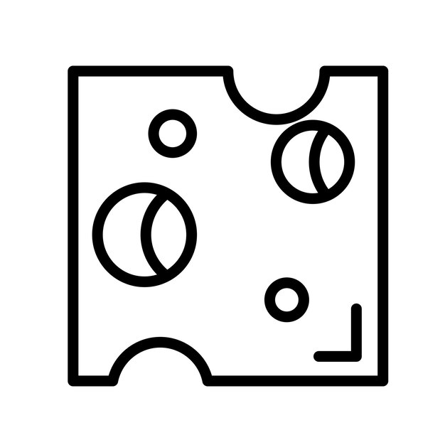 Ilustración de queso