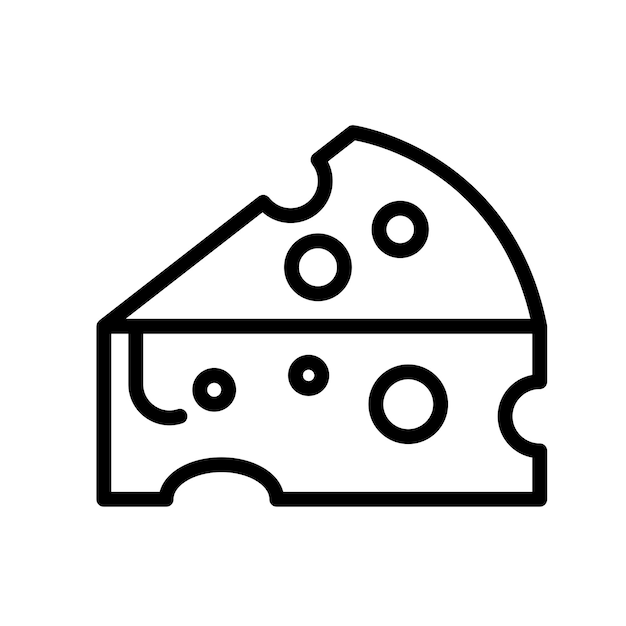 Ilustración de queso