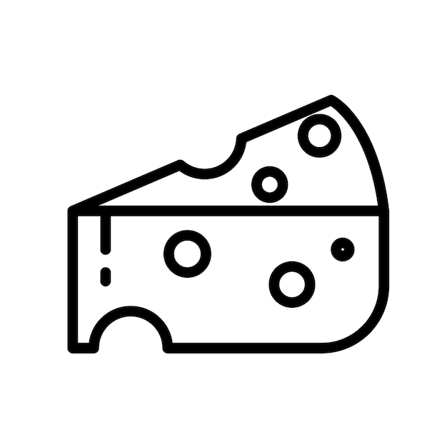 Ilustración de queso