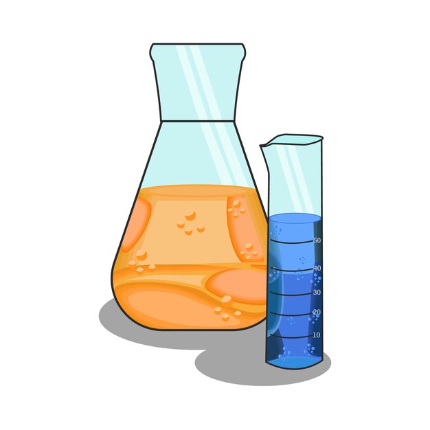 Vector ilustración de química