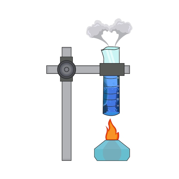 Ilustración de química