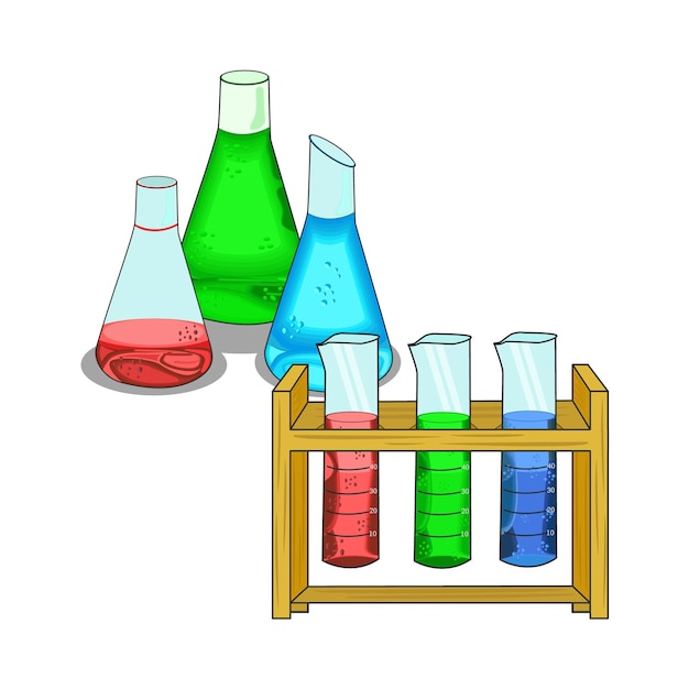 Ilustración de química