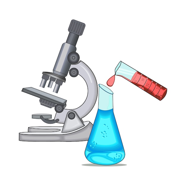 Ilustración de química